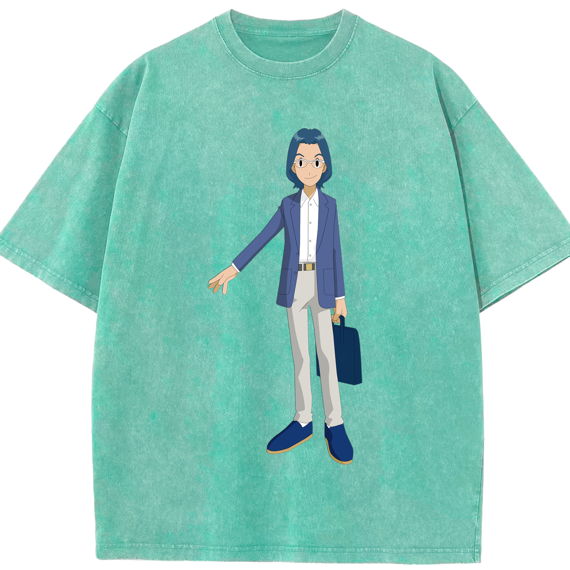 （画像用） Digimon デジタルモンスター/デジモン 綿100% ヴィンテージ風 半袖Tシャツ（フロントプリント）